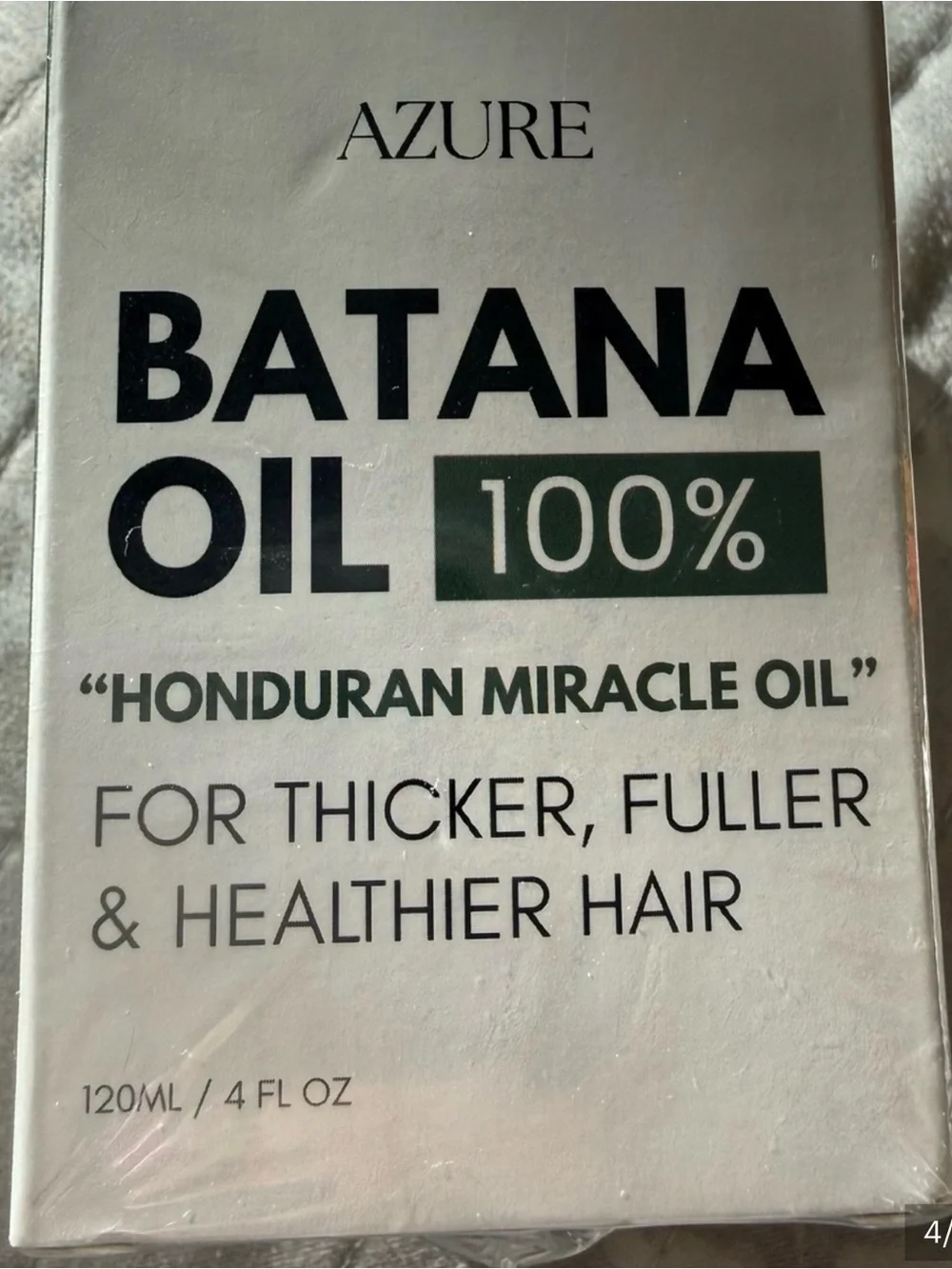 Azure Batana hair growth oil